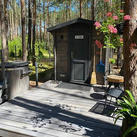 Biala's - Z Sauna I Jacuzzi W Puszczy Noteckiej - Tylko Dla Doroslych Feriehus *