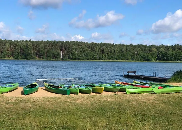 Biala's - Z Sauna I Jacuzzi W Puszczy Noteckiej - Tylko Dla Doroslych Ferienhaus *