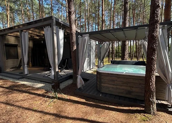 Ferienhaus Biala's - Z Sauna I Jacuzzi W Puszczy Noteckiej - Tylko Dla Doroslych