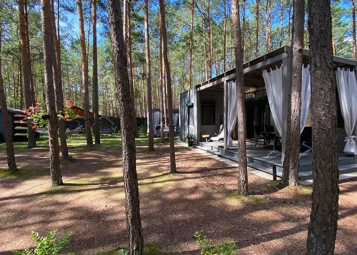 Biala's - Z Sauna I Jacuzzi W Puszczy Noteckiej - Tylko Dla Doroslych Ferienhaus